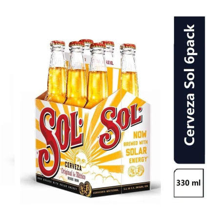 CERVEZA SOL PACK