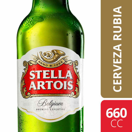 CERVEZA STELLA ARTOIS 5G 660CC