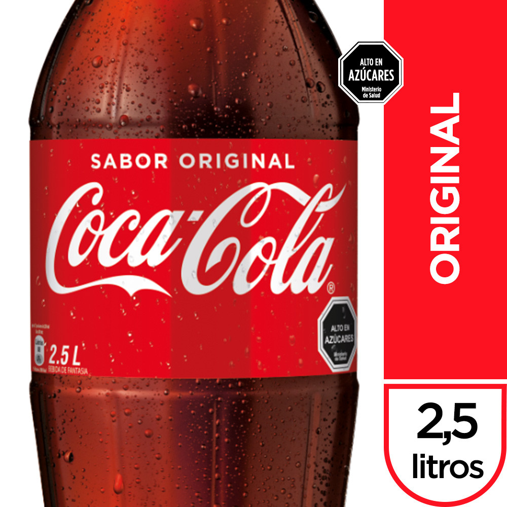 COCA COLA DESECHABLE 2,5 LTS