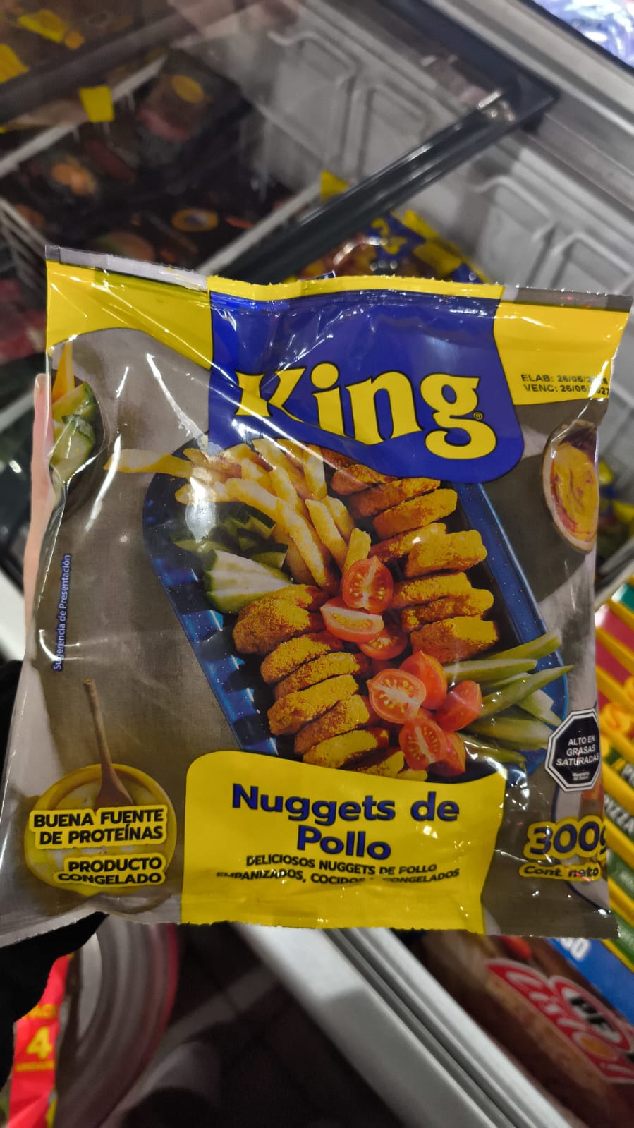 NUGGETS POLLO KING 300 GRS.