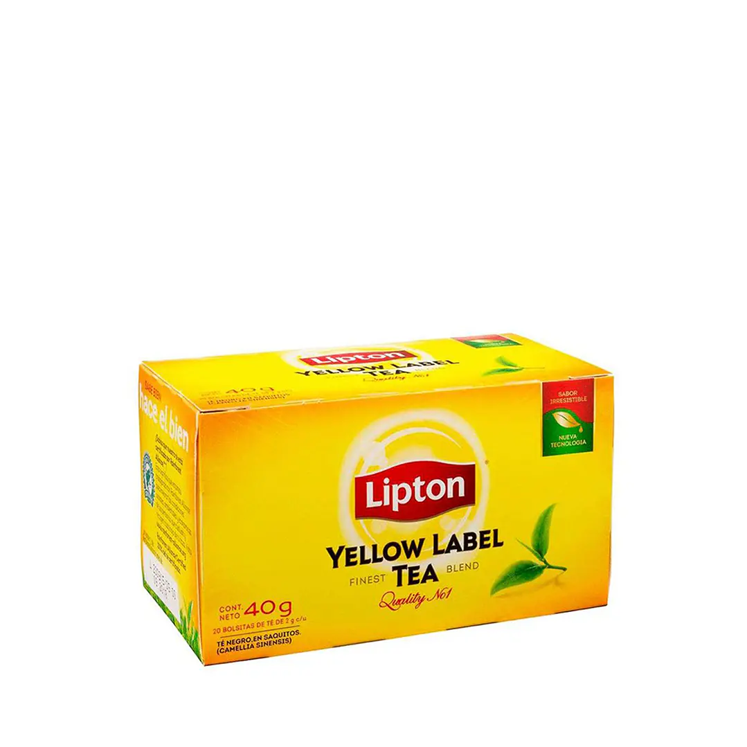 TE LIPTON 20 BOLSITAS