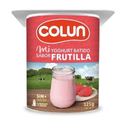 YOGHURT FRUTILLA 125 GRS. COLUN